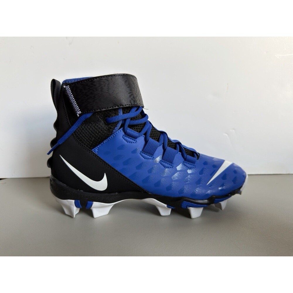 Nike Force Savage Shark 2 Football Cleats Mens Size 8 Blue High Top AQ7722-402